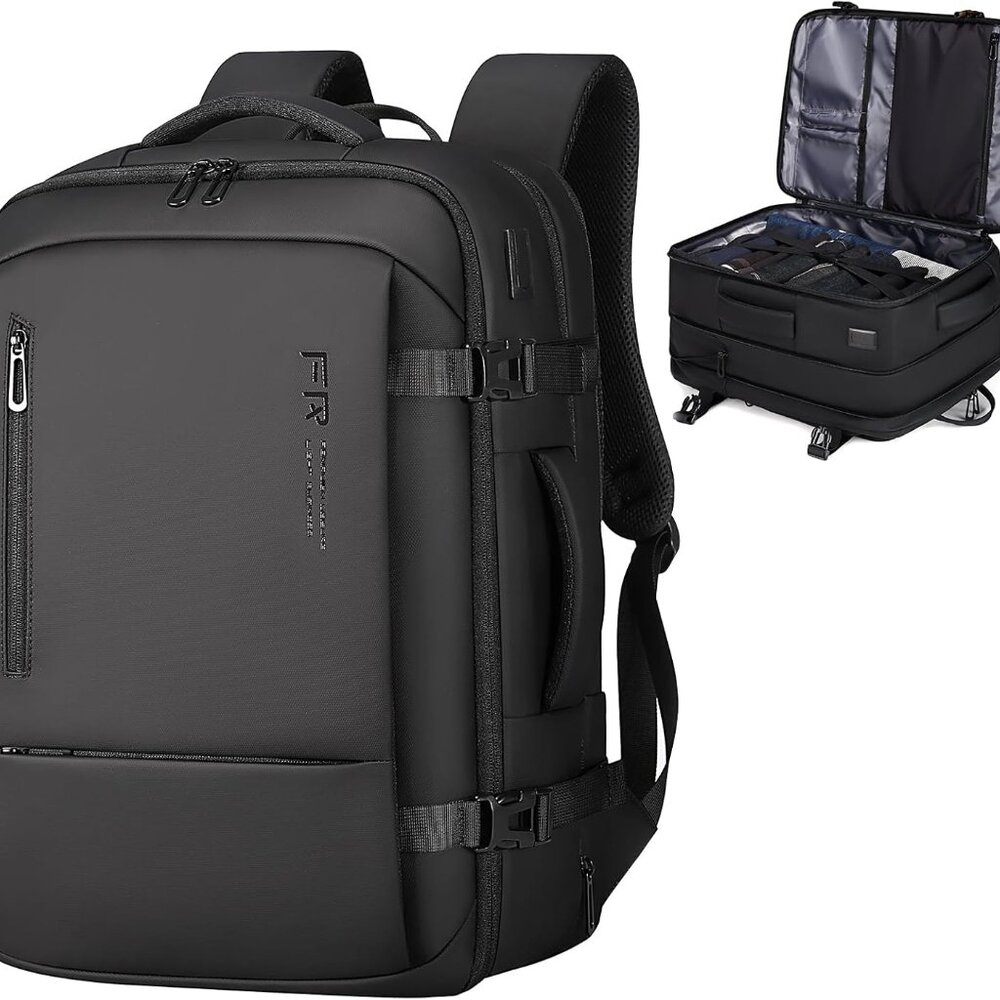 Travel Backpack for Men, Flight Approved Carry On Luggage Backpack with USB Port